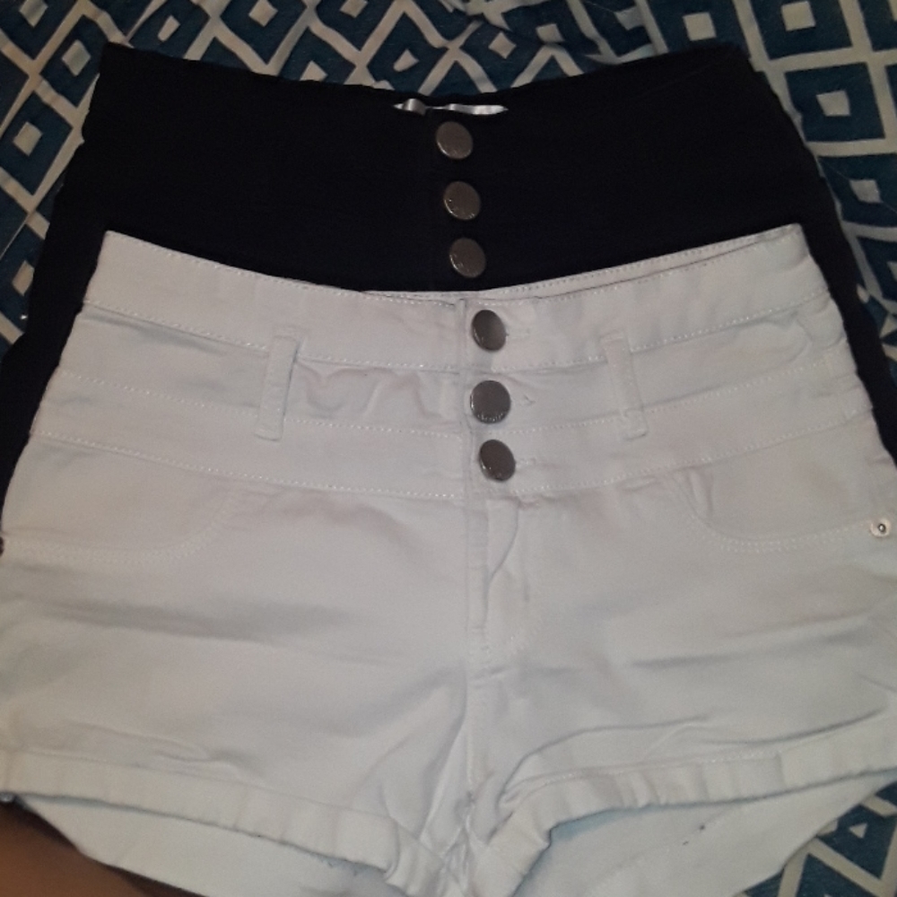 high waisted shorts